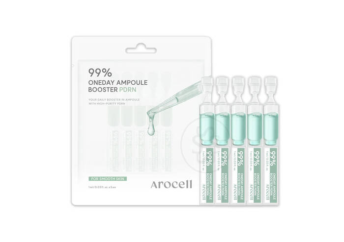 Бустер-сироватка з полінуклеотидами AROCELL 99% Oneday Booster Ampoule PDRN 1 мл х 5 шт