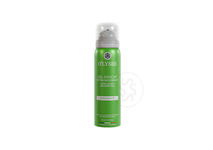 Гель-піна для душу з ароматом бергамоту  O’LYSEE Extra Foaming Shower Gel Bergamotte 50 мл