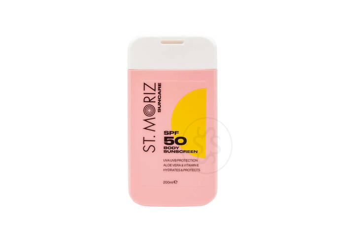 Сонцезахисний лосьйон для тіла ST.MORIZ Suncare SPF 50 Body Sunscreen 200 мл
