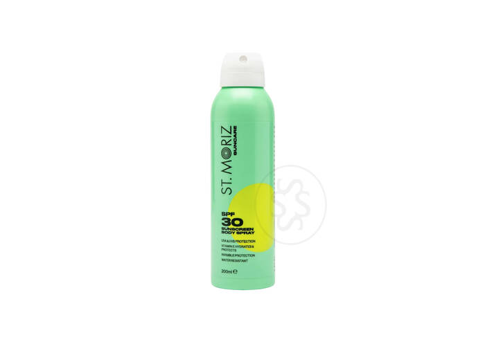 Сонцезахисний спрей для тіла ST.MORIZ Suncare SPF 30 Body Spray 200 мл