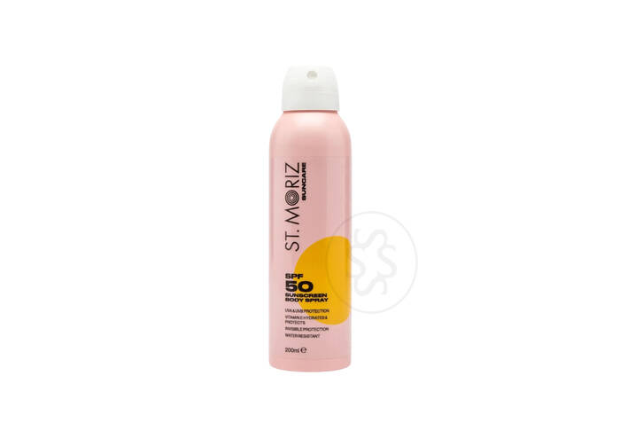 Сонцезахисний спрей для тіла ST.MORIZ Suncare SPF 50 Body Spray 200 мл