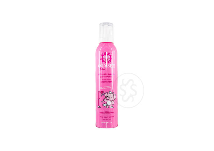 Дитяча крем-пінка для купання 3 в 1 з ароматом полуниці та малини O’LYSEE Whipped Shower Foam Strawberry & Raspberry 250 мл
