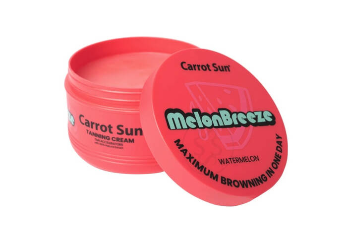 Крем для засмаги CARROT SUN Tanning Cream Melon Breeze 350 мл