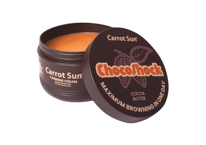 Крем для засмаги CARROT SUN Tanning Cream Choco Shock 350 мл
