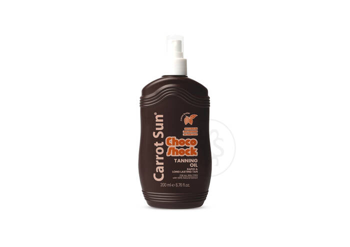 Олія для засмаги CARROT SUN Tanning Oil Choco Shock 200 мл