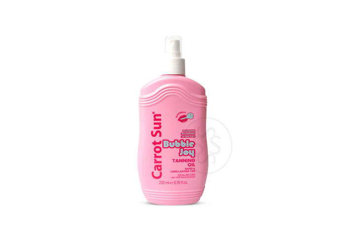 Олія для засмаги CARROT SUN Tanning Oil Bubble Joy 200 мл