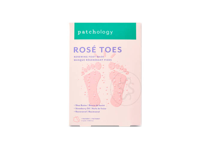 Освіжаюча маска для ніг з екстрактом троянди PATCHOLOGY Serve Chilled Rose Toes 1 пара