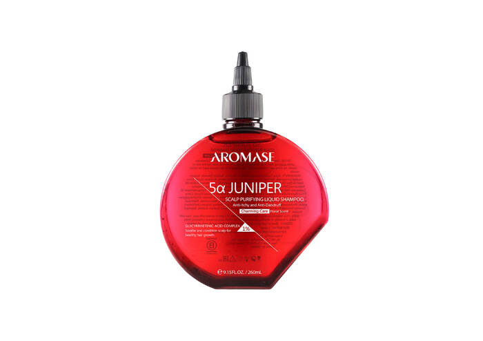 Рідкий пре-шампунь для шкіри голови AROMASE 5α Juniper Scalp Purifying Liquid Shampoo Charming Care 260 мл