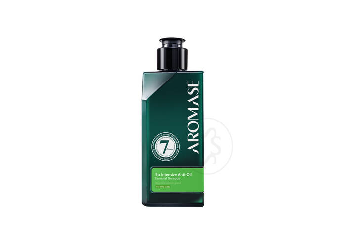 Себорегулювальний шампунь для жирної шкіри голови AROMASE 5α Intensive Anti-oil Essential Shampoo 90 мл