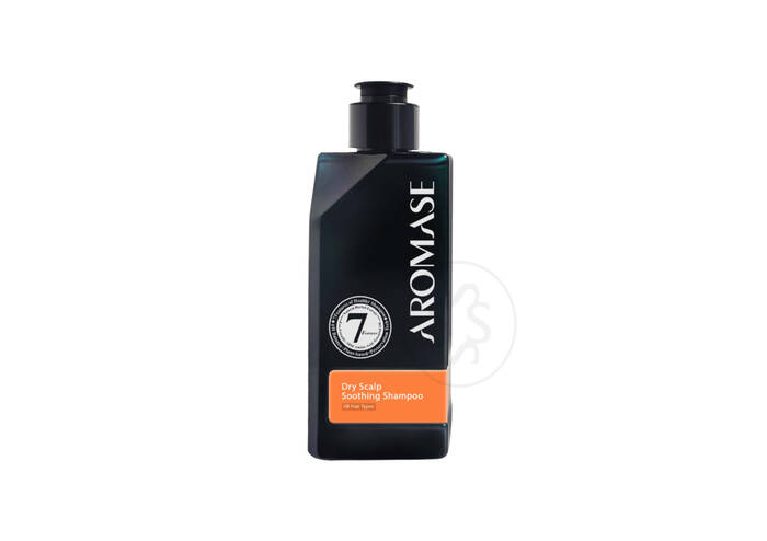 Заспокійливий шампунь для сухої та чутливої шкіри голови AROMASE Dry Scalp Soothing Shampoo 90 мл