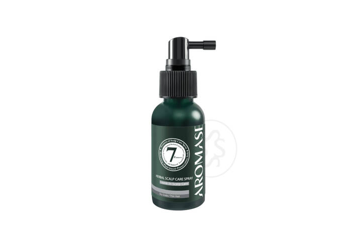Незмивний лосьйон-спрей для зволоження та комфорту шкіри голови AROMASE Herbal Scalp Care Spray 40 мл
