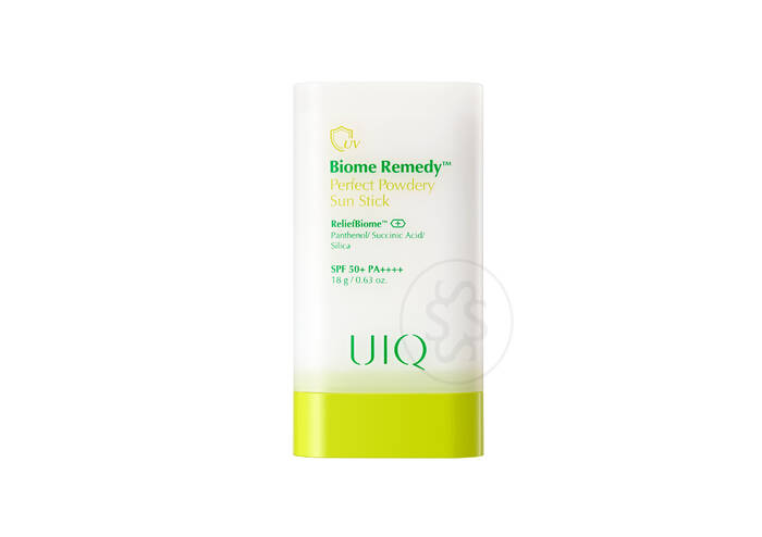 Сонцезахисний стік для обличчя UIQ Biome Remedy™ Perfect Powdery Sun Stick SPF 50+ PA++++ 18 г