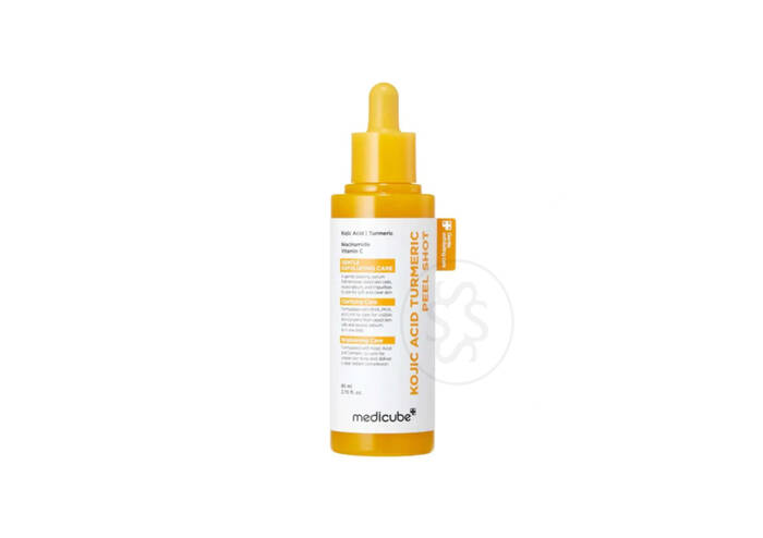 Освітлювальний пілінг з койєвою кислотою та куркумою MEDICUBE Kojic Acid Turmeric Peel Shot 80 мл