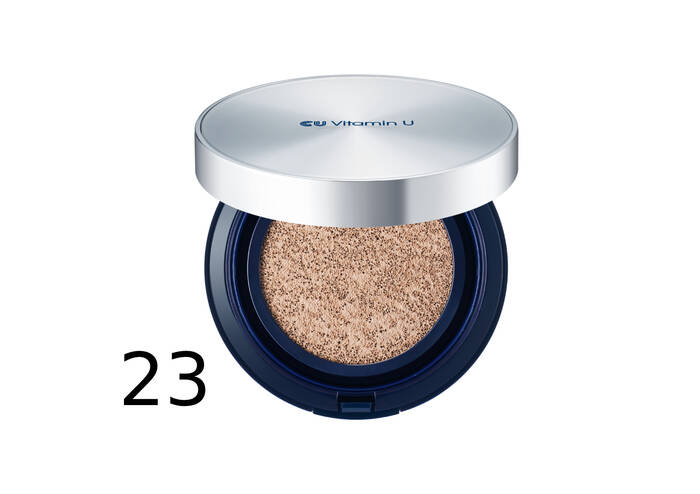 Кушон з полінуклеотидами та вітаміном U CU SKIN Vitamin U Coverfit Cushionpact SPF 50+ / PA++++ 15 + 15 г 23 тон