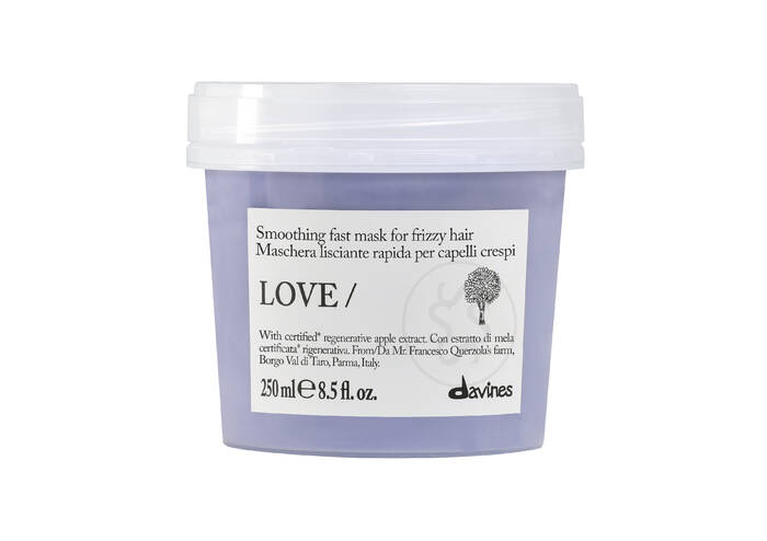Кондиціонер швидкої дії для гладкості неслухняного волосся DAVINES Love Smoothing Conditioner NEW 250 мл