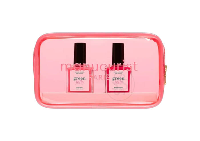 Набір лаків для нігтів у косметичці MANUCURIST Jelly Pouch Set