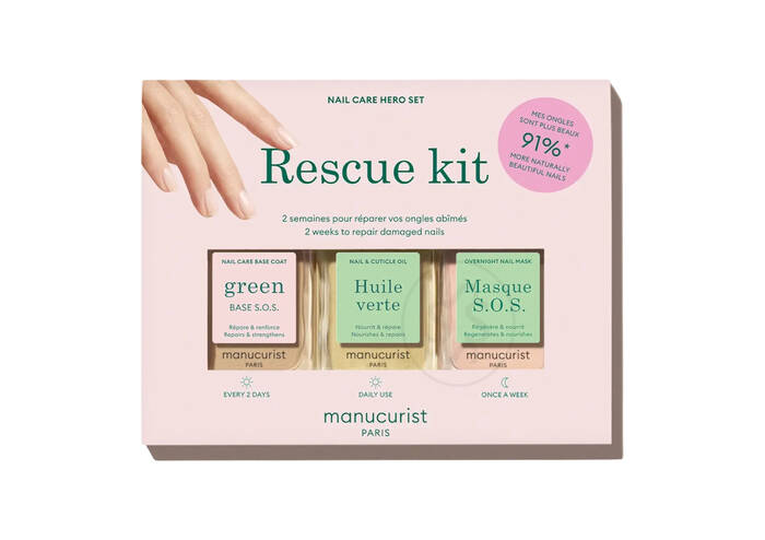 Набір для догляду за пошкодженими нігтями MANUCURIST Rescue Kit