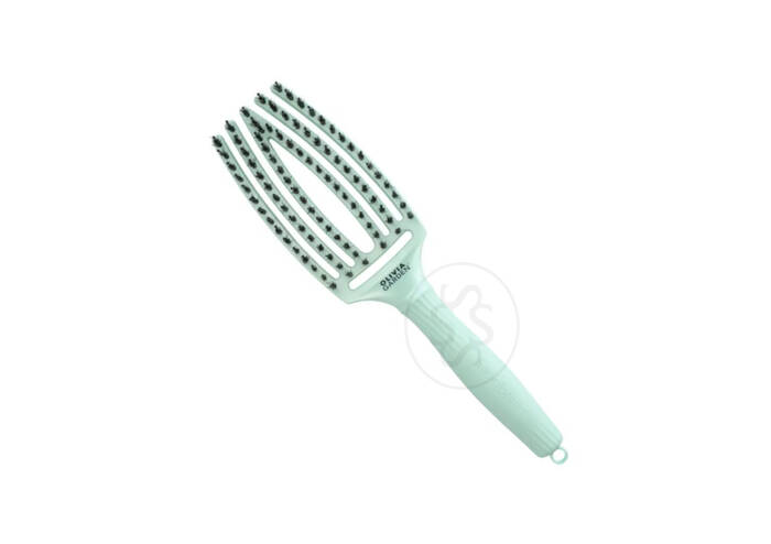 Щітка масажна OLIVIA GARDEN Finger Brush Boar & Nylon Arctic Teal