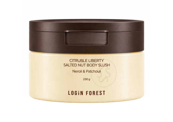 Сольовий скраб для тіла з ароматом неролі та пачулі LOGIN FOREST Citruble Liberty Salted Nut Body Slush 230 г