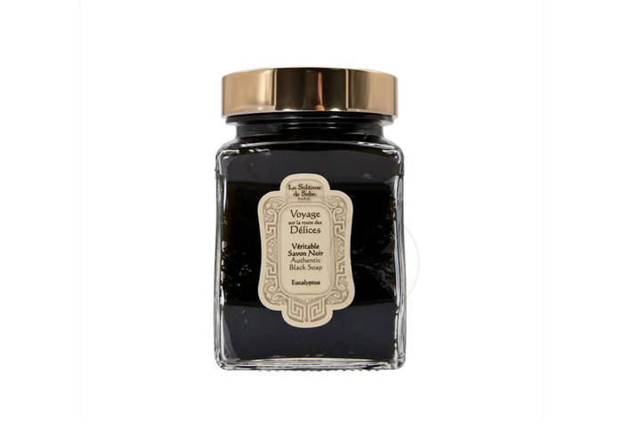 Чорне мило з евкаліптом  LA SULTANE DE SABA Black Soap Eucalyptus 300 мл
