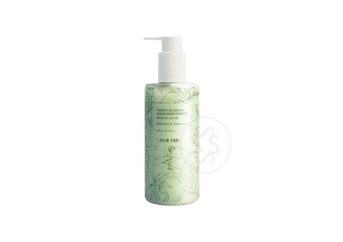 Лосьйон для тіла з екстрактом дикого моху та гальбанума LOGIN FOREST Touffu Island60 Calm & Drop Essence Body for us earth 300 мл