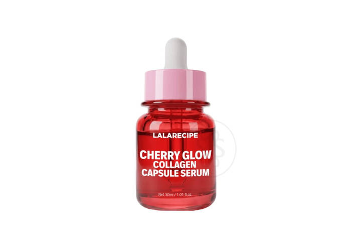 Сироватка для сяйва шкіри з екстрактом вишні та колагеном LALARECIPE Cherry Glow Collagen Capsule Serum 30 мл