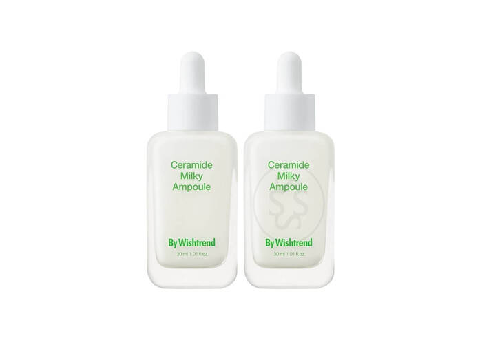 Акційний набір  BY WISHTREND Ceramide Milky Ampoule 2 шт