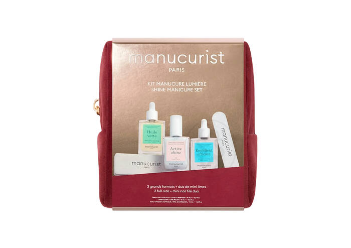 Подарунковий набір для догляду та комплексного манікюру MANUCURIST Shine Manicure Set