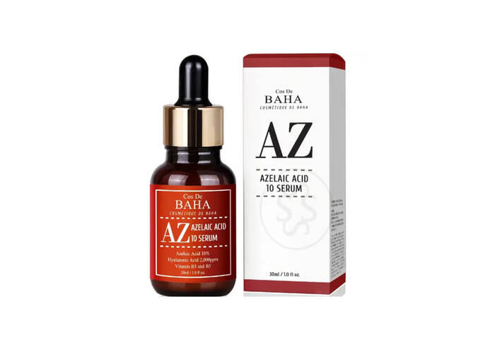Концентрована сироватка з гіалуроновою та азелаїновою кислотою COS DE BAHA Azelaic Acid 10% Serum 30 мл