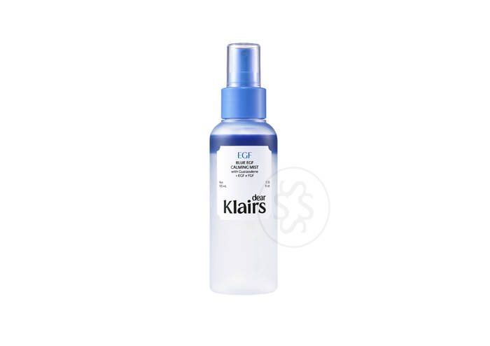 Двофазний заспокійливий міст DEAR, KLAIRS Blue EGF Calming Mist 100 мл