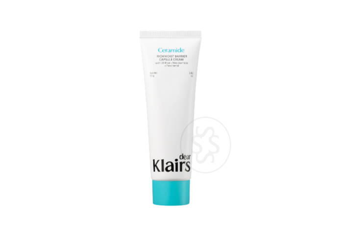 Бар’єрний крем з керамідами для інтенсивного зволоження DEAR, KLAIRS Rich Moist Barrier Capsule Cream 80 мл