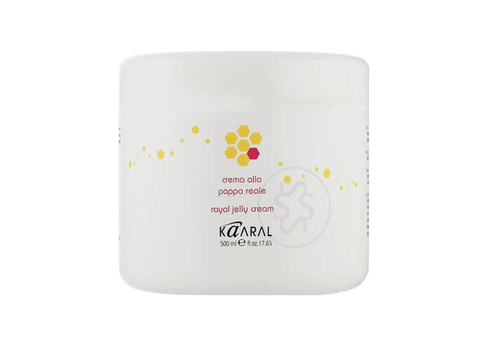 Живильна крем-маска з бджолино маточним молочком KAARAL Royal Jelly Cream 500 мл
