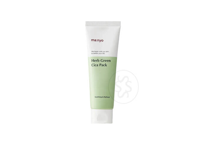 Заспокійлива маска із екстрактом зеленого чаю MANYO FACTORY Herb Green Cica Mask Pack (термін до 03.26) 75 мл