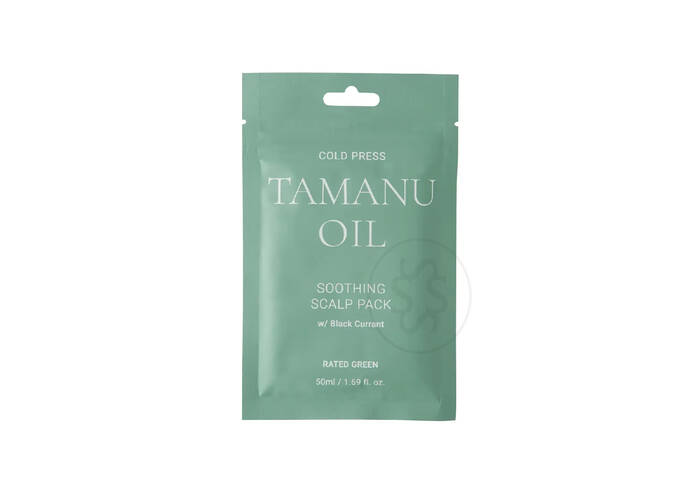 Маска заспокійлива з олією таману RATED GREEN Cold Press Tamanu Soothing Scalp Pack 50 мл