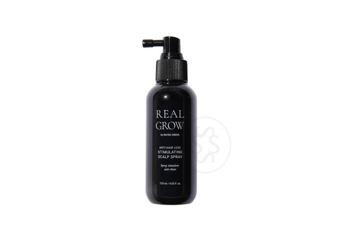 Восстанавливающий спрей от выпадения волос Rated Green REAL GROW ANTI-HAIR LOSS STIMULATING SCALP SPRAY 120 ml