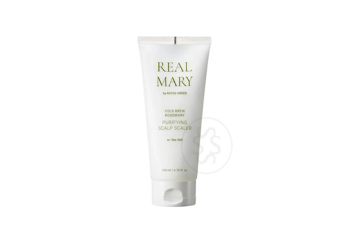 Очищающая маска для кожи головы с морской солью Rated Green REAL MARY COLD BREWED ROSEMARY PURIFYING SCALP SCALER 200 ml