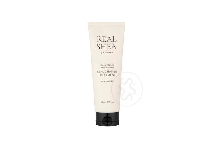 Живильна маска для волосся з маслом ши RATED GREEN Real Shea Cold Pressed Shea Butter Real Change Treatment 240 мл