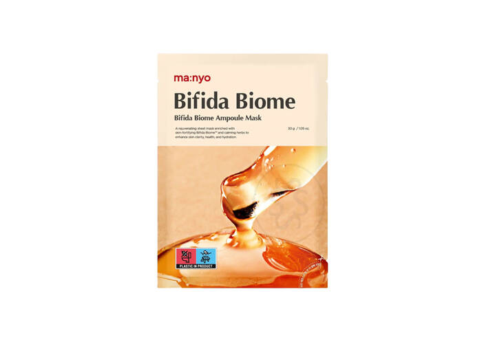 Маска тканевая для восстановления Биома кожи Manyo Bifida Biome Ampoule Mask
