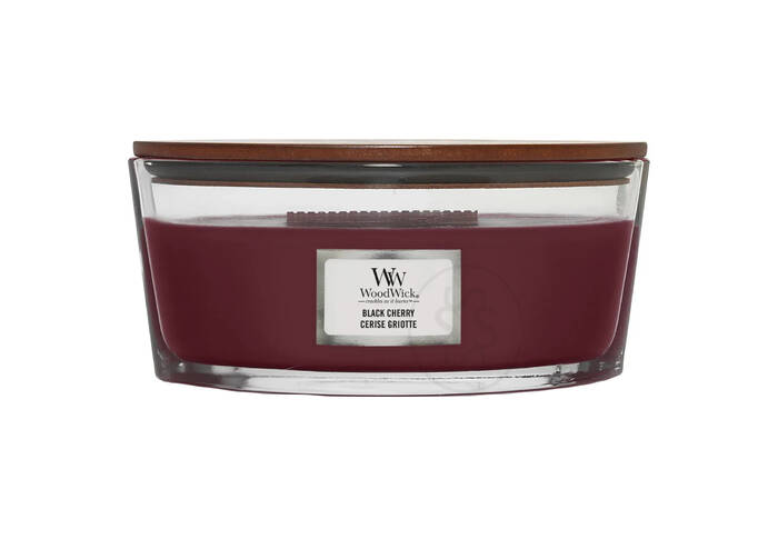 Ароматична свічка з ароматом соковитої черешні WOODWICK Black Cherry 453.6 г