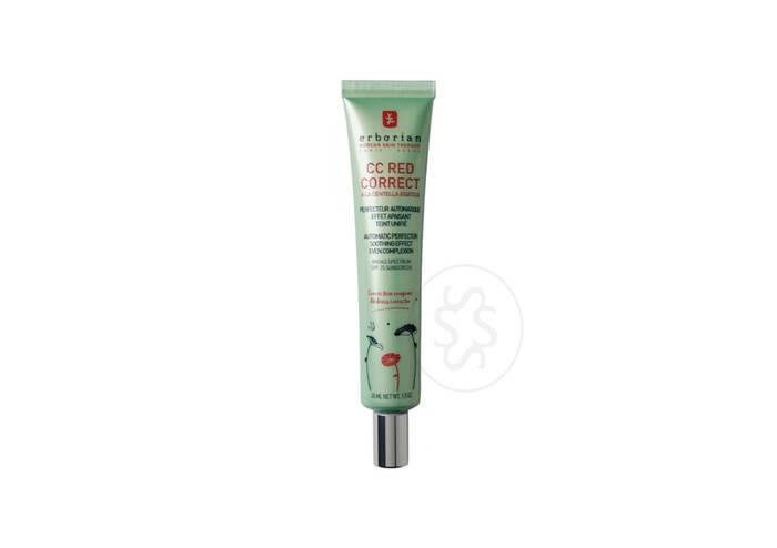 Коригуючий СС крем для обличчя ERBORIAN CC Red Correct 45 мл