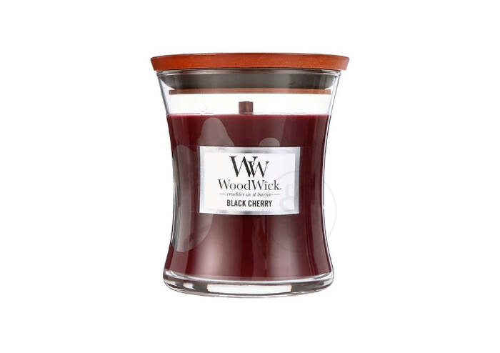 Ароматична свічка з ароматом соковитої черешні WOODWICK Black Cherry 85 г