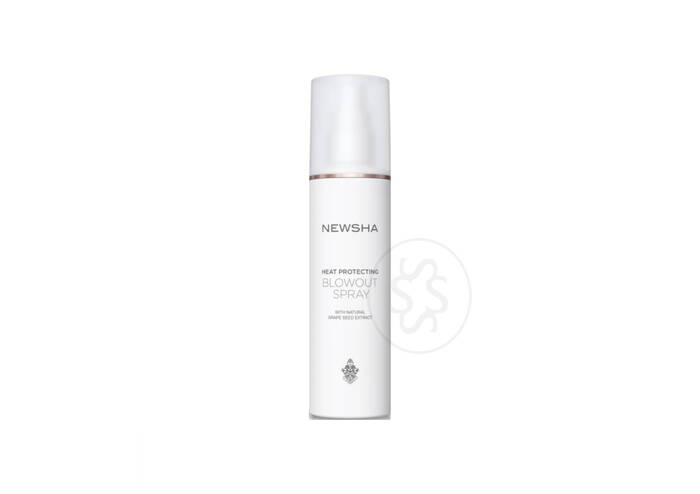 Термозащитный спрей для надежной фиксации NEWSHA Classic Heat Protecting Blowout Spray 200 мл