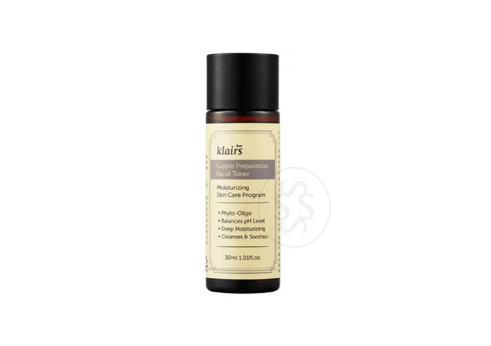 Зволожуючий, гіпоалергенний тонік DEAR, KLAIRS Supple Preparation Facial Toner 30 мл
