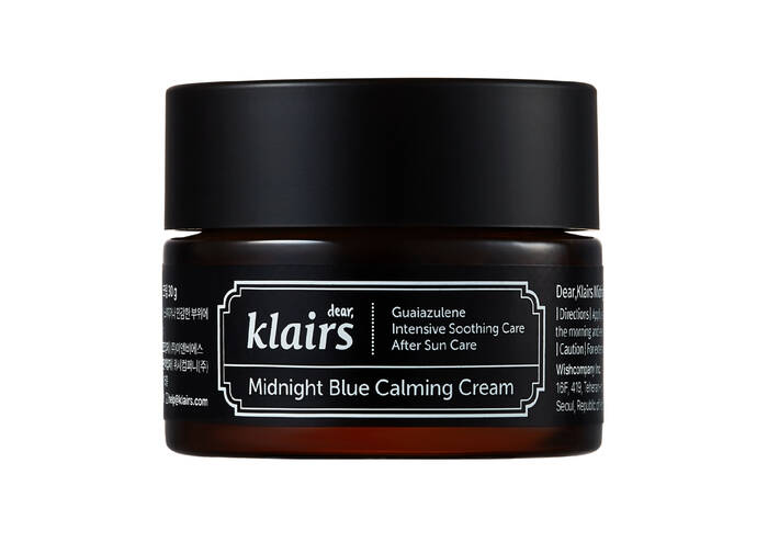 Успокаивающий ночной крем для лица DEAR, KLAIRS Midnight Blue Calming Cream 30 мл