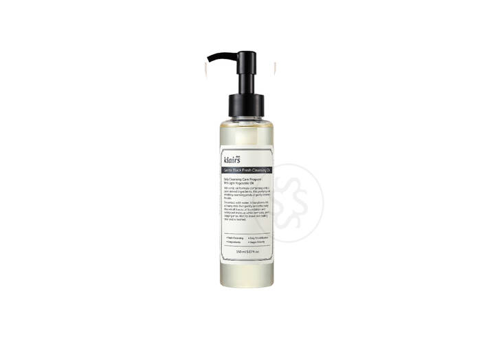 Гідрофільна олія для делікатного очищення DEAR, KLAIRS Gentle Black Fresh Cleansing Oil 150 мл
