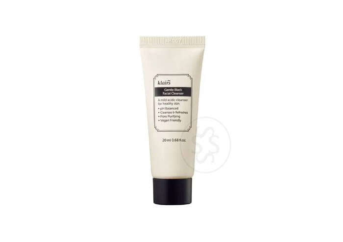 Средство для деликатной очистки лица DEAR, KLAIRS Gentle Black Facial Cleanser 20 мл