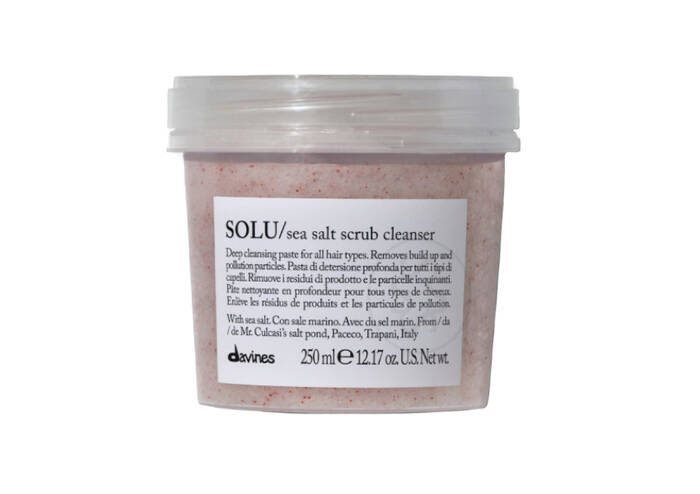 Паста-скраб с морской солью DAVINES Solu Sea Salt Scrub Cleancer 250 мл