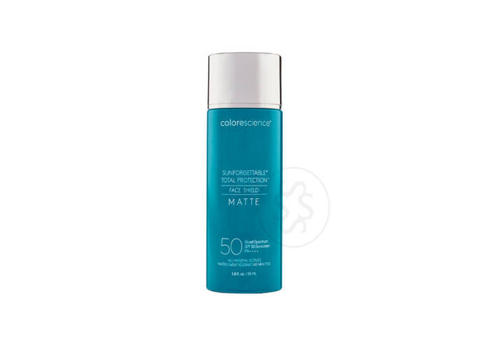 Сонцезахисний крем для обличчя з матуючим і тонуючим ефектом COLORESCIENCE Total Protection Face Shield Matte SPF 50 55 мл