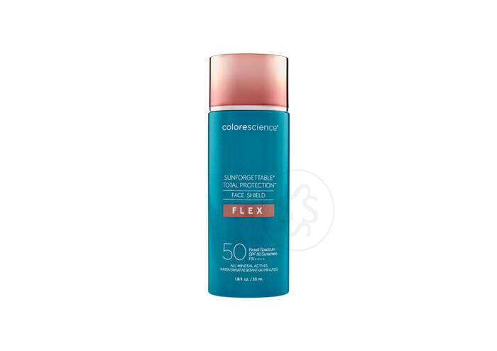 Солнцезащитный крем с адаптивными пигментами COLORESCIENCE Face Shield Flex SPF 50 55 мл (Medium)