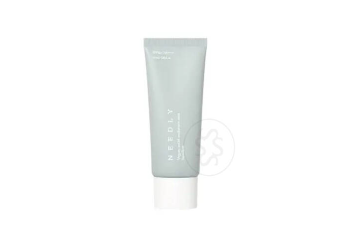Зволожуючий сонцезахисний крем з рослинним скваланом NEEDLY Vegan Mild Moisture Sun SPF 50+ PA++++ 50 мл